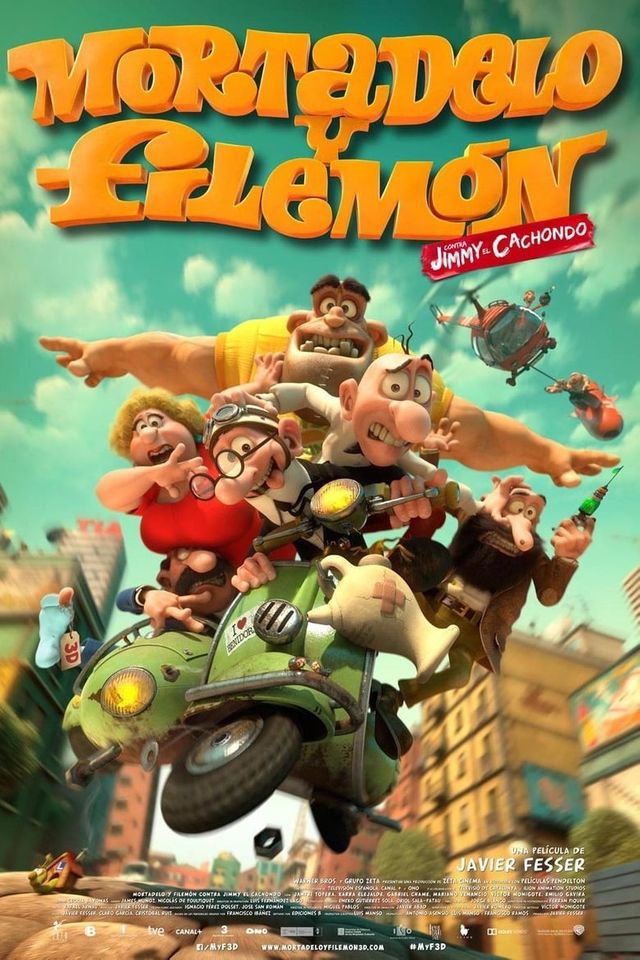 ดูการ์ตูนออนไลน์ Mortadelo & Filemon คู่หูสายลับสุดบ๊องส์