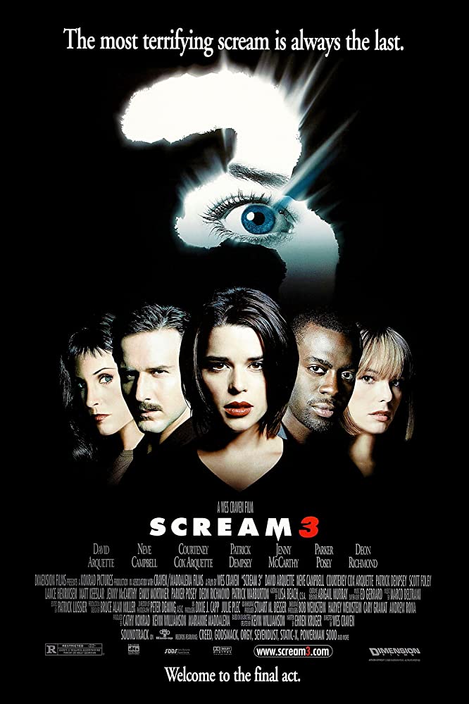 Scream 3 (2000) สครีม 3 หวีดสุดท้ายนรกยังได้ยิน ดูหนังฟรีออนไลน์