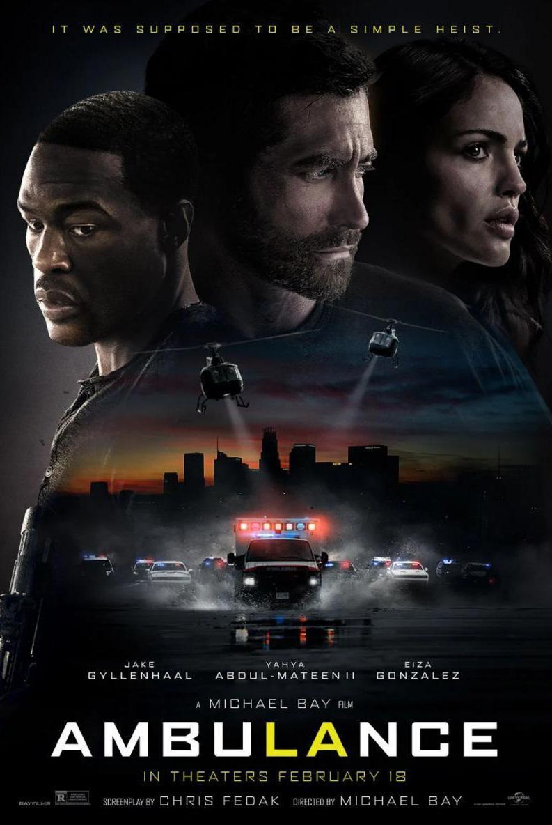 Ambulance (2022) ปล้นระห่ำ ฉุกเฉินระทึก ดูหนังออนไลน์ฟรี หนังใหม่ชนโรง 2022