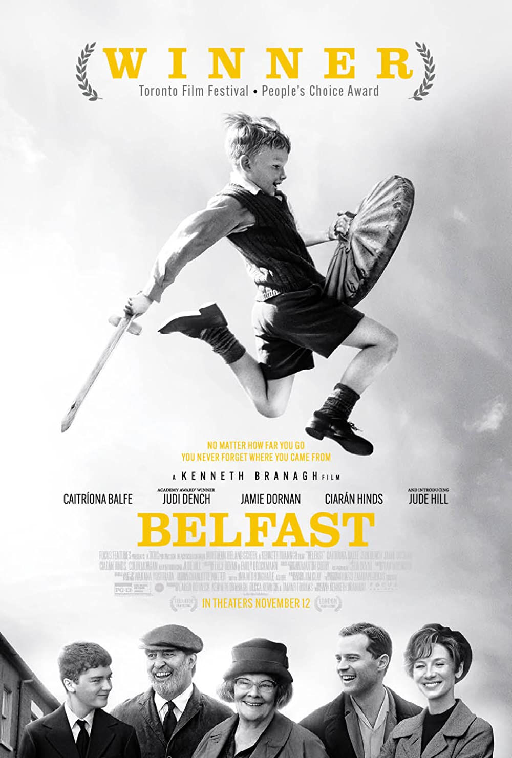 Belfast (2021) เบลฟาสต์ ดูหนังออนไลน์ฟรี