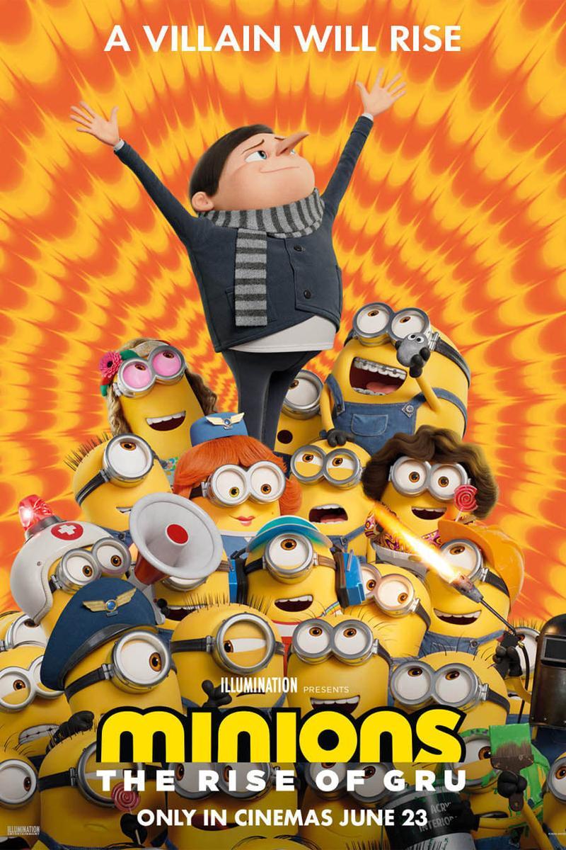 หนังชนโรงดูฟรี Minions 2 The Rise of Gru (2022) มินเนี่ยน 2 HD