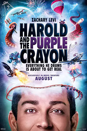 ดูหนังออนไลน์ฟรี Harold and the Purple Crayon (2024)